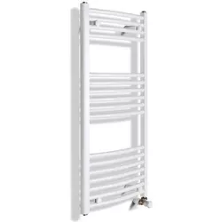 купить Полотенцесушитель Radiva Haiti 500x1200 mm Curved (alb) в Кишинёве 