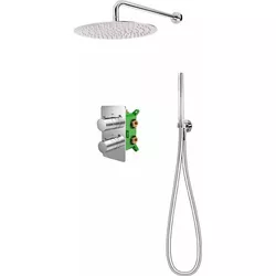 купить Душевая панель F-Design Stabilla FD1-TS07-7SET1-11 sistem cu termostatat 6 in 1 в Кишинёве 