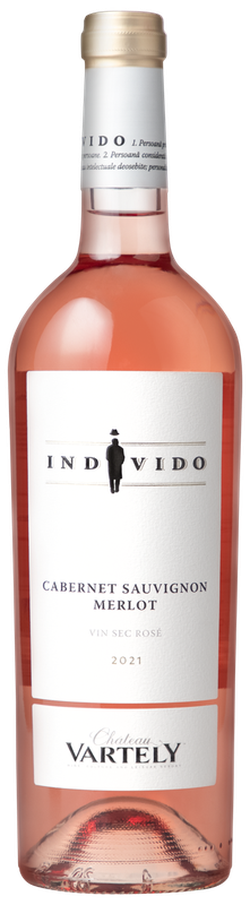 Вино Мерло и Каберне совиньон Château Vartely Individo, розовое сухое,  0.75 L