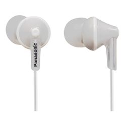 Earphones Panasonic RP-HJE125E-W White, w/o Mic, 1 x mini-jack 3.5mm