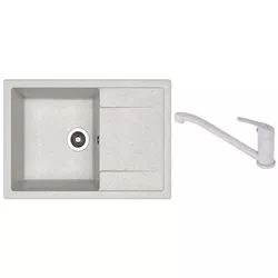 купить Мойка кухонная со смесителем Dr.Gans Techno 760 + SanDonna F 1066 gri в Кишинёве 