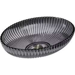 cumpără Lavoar SanDonna ST-GL49A din sticla pe blat scoica Gri în Chișinău 