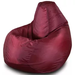 cumpără Fotoliu BeanBag BeanBag BM6053, Груша из Оксфорда 300D, L, бордовый цвет în Chișinău 