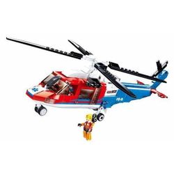 cumpără Set de construcție Sluban B0886 Model Bricks - Rescue Helicopter în Chișinău 
