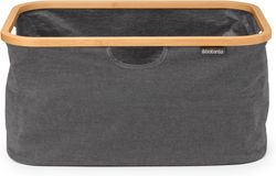 cumpără Coș pentru rufe Brabantia 23 27 25 Linn 40L, Pepper Black, Foldable în Chișinău 