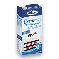 MEGGLE™ CREME PATISERIE 1 litr FARA ZAHAR Tetra Pack