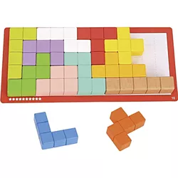 cumpără Puzzle Tooky Toy R25 /23/26 (70918) Joc educativ Tetris TF280 în Chișinău 
