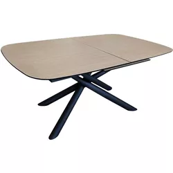 купить Стол Deco Velma Wood+black legs в Кишинёве 