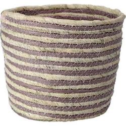 купить Короб для хранения H&S 51292.3 impletit 17x15cm natural, dungi roz в Кишинёве 