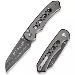 купить Нож походный Civivi C24067-DS1 Pragma Prime, mâner aluminiu, Button Lock в Кишинёве 