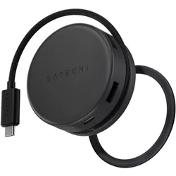 купить Переходник для IT Satechi OntheGo 7in1 Multiport Adapter Black в Кишинёве 