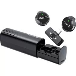 купить Микрофон Ulanzi A21 Wireless Microphone(Black-Type C) в Кишинёве 