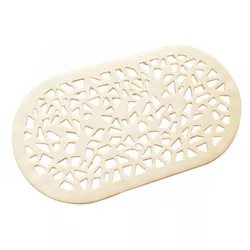 cumpără Covoraș de baie Bisk 06762 antiderapant, 68x39, bej, GRENADA în Chișinău 