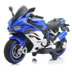 купить Электромобиль Richi RT921/1 Motocicleta pe acumulator, albastru в Кишинёве 
