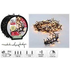 купить Гирлянда Promstore 54422 Luminițe Sarpe pe bobina, 750LED, alb cald, 15m в Кишинёве 