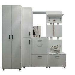 купить Мебель для прихожей Fabrik Home Madlen 2100 белый ясень в Кишинёве 