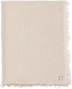 купить Детское постельное белье Jollein 516-511-68090 Paturica din muselina Fringe Stripe Biscuit GOTS, 75x100cm в Кишинёве 