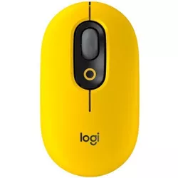 cumpără Mouse Logitech POP with emoji, Yellow în Chișinău 