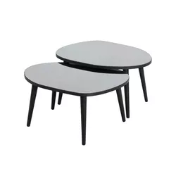 cumpără Măsuţă cafea Trendy Gusto-Negru, Fume (2 bucăți) în Chișinău 