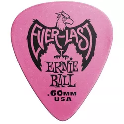 cumpără Accesoriu p/u instrumente muzicale Ernie Ball Everlast Pick Pink 0.60 mm 12 Pack - Pene pentru Chitară în Chișinău 