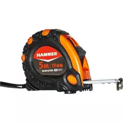 cumpără Bandă de măsurare Hammer 00700-821905 5m x 19mm corp cauciuc cu 3 fixaţii în Chișinău 