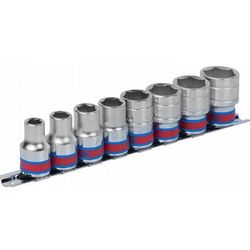 купить Набор головок, бит, насадок King Tony 4510SR набор 1/2" торцевых головок дюймовые 6 гран., 8 пр. в Кишинёве 