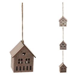 cumpără Decor de Crăciun și Anul Nou Promstore 49159 Украшение елочное тканевое Дом 8cm în Chișinău 