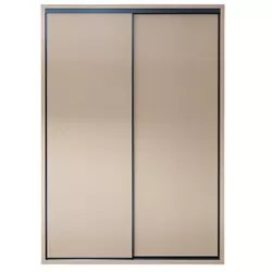 cumpără Dulap Bayro Murano 1600x2300x600 серый камень, купе (606208) în Chișinău 