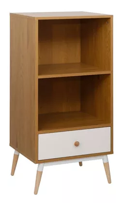 купить Комод Deco Marani 1 sertar 48x40x101H Oak/White в Кишинёве 