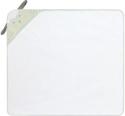 cumpără Accesoriu pentru baie Kikka Boo 31104010069 Prosop cu gluga Terry Sleepy Sheep, 90x90cm în Chișinău 