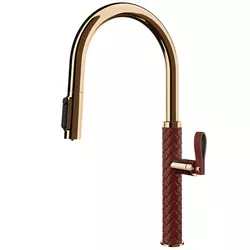 cumpără Bateria bucătărie Gessi 60934-430 Red Cherry/Warm Bronze PVD în Chișinău 