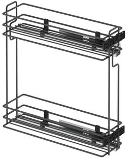 купить Фурнитура для мебели Starax Cargo 200мм антр пз ч/в R S-2423-A в Кишинёве 