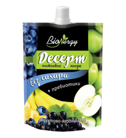 💚 🌿ДЕСЕРТ ФРУКТОВО-ЯГОДНЫЙ MIX «ГОЛУБИКА-ЯБЛОКО-ЧЕРНАЯ СМОРОДИНА-БАНАН»