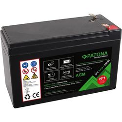 купить Зарядные устройства и аккумуляторы Patona Premium AGM Lead Battery 12V 9Ah 20HR в Кишинёве 