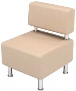 cumpără Scaun de birou Tisam Диван офисный 1-местный (кожзам) 600х650х800 (59704) în Chișinău 