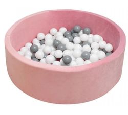 купить Игровой комплекс для детей New Baby 52585 Сухой бассейн розовый в Кишинёве 