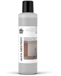 Alfa DeStroy - Detergent acid concentrat cu spuma pentru curățenie după reparație 1 L