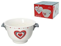 Fructiera-strecuratoare din ceramica 21cm Tognana Dolce Love