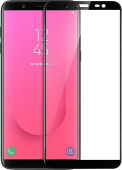 Sticlă de protecție Cover'X pentru Samsung J8 2018 (All Glue) Black
