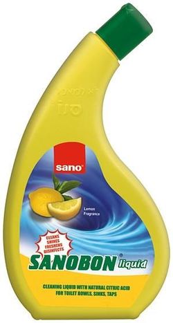 Sano Sanobon soluție antibacterială pentru WC, 750 ml