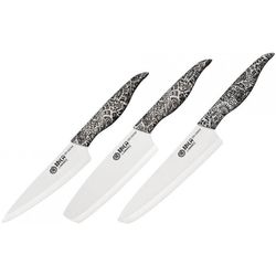 купить Набор ножей Samura INCA lama zirconia ceramic alb 3buc. (SIN-0220W) в Кишинёве 