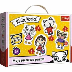 купить Головоломка Trefl 36088 Puzzle baby classic Vesela Kitty в Кишинёве 