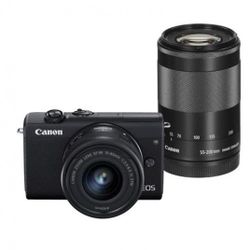 Фотоаппарат Canon M200 Kit 15-45mm+55-200мм+обучение в подарок!