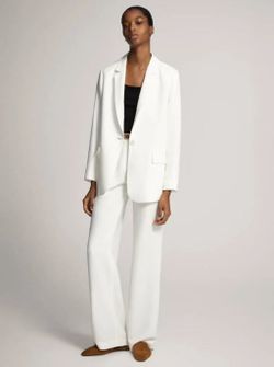 Пиджак Massimo Dutti Белый 6043/943/250