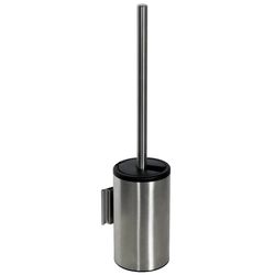 cumpără Perie WC Bisk 07964 de perete cu capac MASTER LINE satin/nichel în Chișinău 
