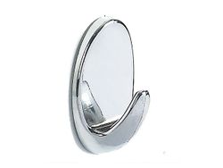 Carlig autoadeziv Spirella 2buc 3.5X5.5cm metalic