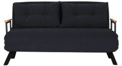 купить Диван Trendy Sando Negru (2 locuri) в Кишинёве 