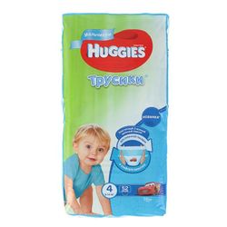 Подгузники трусики Huggies Ultra Comfort 4 Boy (8-14 кг) 52 шт