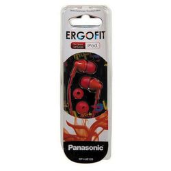Earphones Panasonic RP-HJE125E-R Red, w/o Mic, 1 x mini-jack 3.5mm