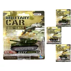 cumpără Mașină Promstore 01578 Машина-модель военная DIE-CAST 7cm, ассортименте, металл în Chișinău 